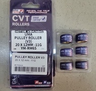 Uma Racing CVT Roller V3 & UR RACING ROLLER NVX 155 / Nmax 155 / Nouvo LC  [ 20X12 ]  6G TO 16G