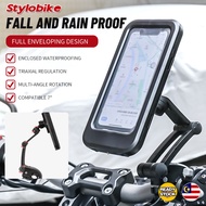 Phone Holder Motorcycle Waterproof Holder Handphone Magnetic Bike Bicycle Motor Cell Phone Holder St