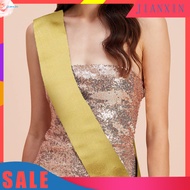 <jianxin> Party Sash Blank Solid Color Costume Accessory Fabric Bride Shoulder Strap Wedding Award C