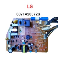 แผงวงจรแอร์ LG Part No:  6871A20572G  EBR85372202 PCB AssemblyMain อะไหล่แท้อะไหล่ถอด