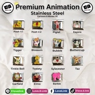 Premium Charm Decorative DIY Bangle Italian 9mm [Cartoons & Movies] (4)