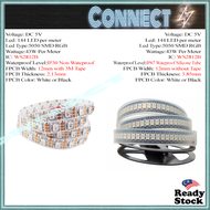 ARGB WS2812B 144Leds Led Light Strip 5v ARGB Led Strip WS2812B Waterproof Individually Addressable L