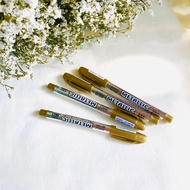 𝓁𝒾𝓁𝒾 ☆ ปากกาสีทอง/เงิน/ดำ เขียนข้อความ เขียนการ์ด pen maker pen
