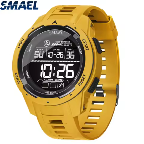 SMAEL 8105 Watch for Men Digital Watches Sports LED Wristwatches Men's 50m Waterproof Watch Digital