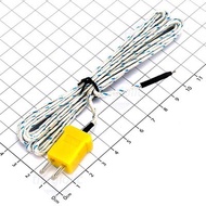 TES-1310 Thermal Sensor Wire K Plug -50~450 C 1m Long Round Head