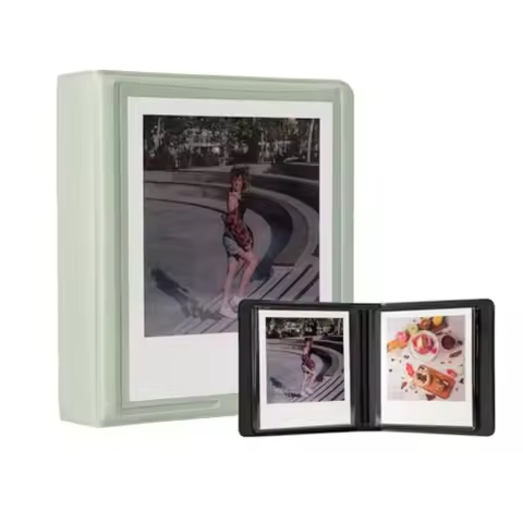Polaroid Photo Album Book Fits For Fujifilm Instax Wide Square Picture Album, Holds Square Instant S