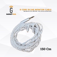 GG 8 CORE PREMIUM UPGRADED IEM CABLE - HIGH QUALITY CABLE FOR IEM