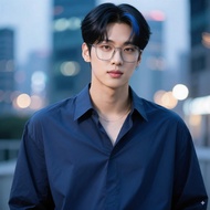 MATA Bebilenka IV-CD032 Glasses Normal Minus Glasses, Stylish Glasses, Korean Bluechromic Anti-Radia