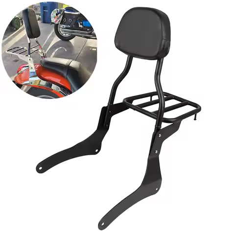 For Kawasaki Vulcan VN 900 VN900 Custom Classic Vulcan 900 1996-2018 Detachable Passenger Backrest S