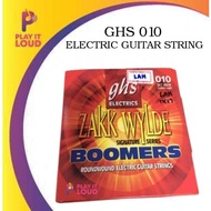 GHS 010 ELECTRIC GUITAR STRING BOOMERS