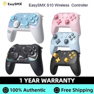 EasySMX S10 Wireless Gamepad Controller TMR Joystick RGB Controller Compatible with Switch 2/PC/Phon