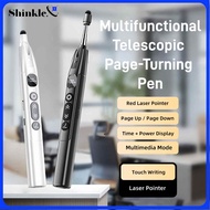 Shinkle Wireless PowerPoint Pointer and Clicker Multifunctional Flip Pen for Powerpoint Presentation