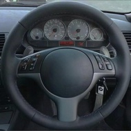 Car Steering Wheel Cover Customized Artificial Leather For BMW M Sport E46 330i 330Ci E39 540i 525i 