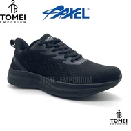 AXEL Original Men’s Running Shoes Thick Sole Comfortable Lightweight Full Black MR-9815