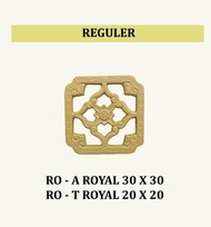 Roster/Lubang Angin/Ventilasi Keramik ( Royal 30cmx30cm) - TRISENSA