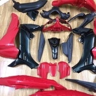 BỘ vỏ nhựa -Dàn áo xe jupiter gavitar / Jupiter MX màu Đỏ -yếm xe máy -nhựa trắng cao cấp- B122-ĐỎ