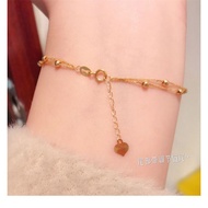 real gold 750 bracelet
