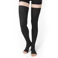1pair Level 2  22-32mmHg Medical Thigh Compression Socks Above the Knee Compression Stockings For Va