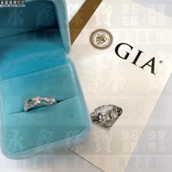 GIA Natural Diamond Ring 0.3ct D/VVS2/3EX H & A 14K Gold n1608