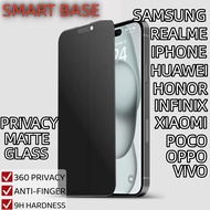 PRIVACY MATTE GLASS OPPO RENO 15F 15 14F 14 13F 13 12F 11F 8T 8Z 8 7Z 7 6Z 6 5F 5 4 3PRO 3 2F 2