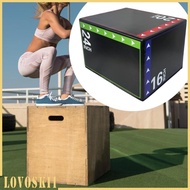 [Lovoski1] Plyometric Jump Box Equipment Jumping Exercise Box Jumping Agility Box Plyometric Box for