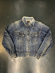 50s Lee Rider 101J Jacket by McCoy made in Japan vintage denim jacket repro 