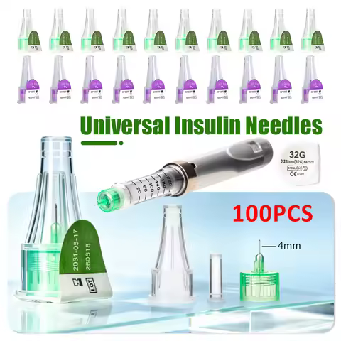 4/5/6/8mm Insulin Pen Needles Painless Sterile Pen Tips for Diabetic Insulin Peptide Injection Pen,