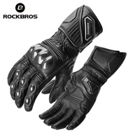ROCKBROS Motorcycle Gloves Touchscreen Hard Shell Protective Full Fingers Anti-slip Durable Motorcycle Riding Gloves