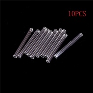 10pcs/lot Transparent Pyrex Glass Blowing Tubes 100mm Long Thick Wall Test Tube 10*100mm