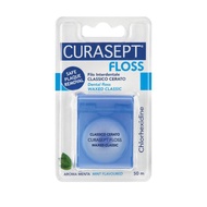 Dental Floss Curasept Waxed Classic 50 Meters