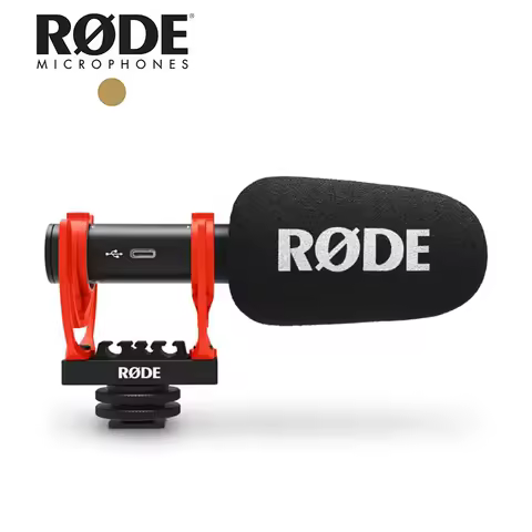 RODE VideoMic GO II Compact Analog/USB Camera Mount Gun Microphone