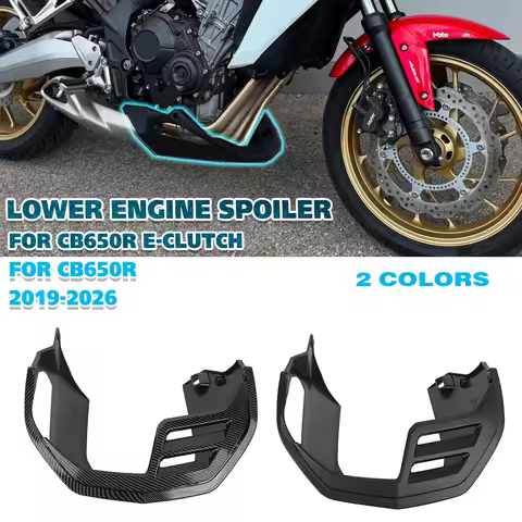 For Honda CB650R E-CLUTCH 2024-2026 Engine Lower Spoiler Body Fairing Protector Guard Chassis Shield