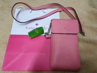 Kate Spade全新 現貨 Kate Spade 電話袋 手機袋  側咩 兩用包