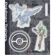 Pokemon Center Limited Rare Acrylic Stand Trainer N Reshiram