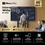 Smart Interactive Whiteboard / Interactive Flat Panel IFP 86 Inch Blueprint Meeting Board 4K + Camer