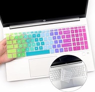 2PCS Keyboard Cover for 15.6" HP Pavilion 15t-er 15-eg 15t-eg 15-eh Series, HP 17.3" Laptop 17-cn 17