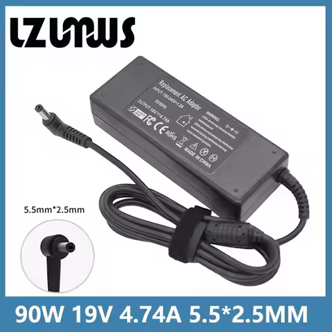 19V 4.74A 90W Laptop Charger Power Adapter For ASUS Toshiba Lenovo Adapter X53E K55N K52F K53S K53SV