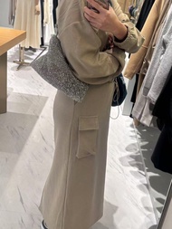 ANTEPRIMA WIREBAG Twist Bag 卡其銀色