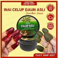 Inai Celup Daun Asli Merah Tahan Lama Halal Sah Solat Zurarahim Henna