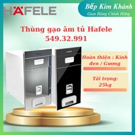 Hafele built-in rice bin 549.32.991 - 549.32.990