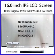 16" LCD Screen NV160WUM-N48 N160JCE-ELL MNG007QS1-1 For Lenovo IdeaPad Slim 5 16AHP10 16ARP10 16AKP1