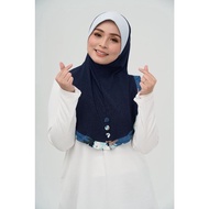 Tudung Sarung Nayla Tudung Sarung Piping Corak Tudung Sarung Corak Instant Tudung Sauk Saiz M & L