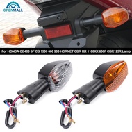 OPENMALL 1PC Motorcycle Turn Signal Indicator Light Front or Rear For HONDA CB400 SF CB 1300 600 900 Lamp T9W9