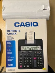 Casio可出字帶計算機printing calculator