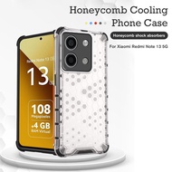 For Xiaomi Redmi Note 13 Pro Plus 5G  Honeycomb Anti drop Phone Case Redmi Note 13  Pro+ Note 13 Pro 4G 5G  Four Corner Anti drop Phone Case