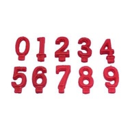 LILIN NUMBER BIRTHDAY CANDLES