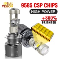 【Best Price Guaranteed】 H7 H4 Bi Led Projector Lens Headlight Bulbs Canbus H11 H8 H9 9005 HB3 9006 H