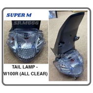 HONDA WAVE 100 R W100R W 100R W100 R WAVE100R TAIL LAMP WITH MUDGUARD SET LAMPU BELAKANG DGN MUDGUAR
