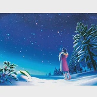 【台製拼圖】HM520-096 夜光-冬-雪夜景 (520片)