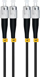 328 Feet Outdoor Armored 100 Meters Duplex FC/PC-FC/PC 50/125 OM3 Multimode 10GB Fiber Optic Cable P